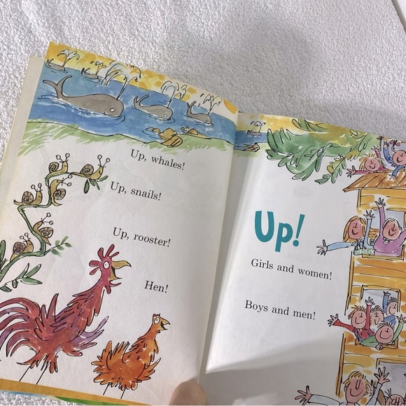 Vintage Great Day for Up by Dr. Seuss Hardcover Story Book - Picture 6 of 11
